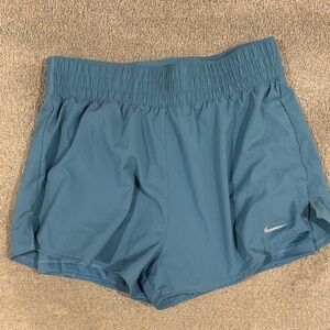 Nike Women's Dri Fit Teal Athletic Shorts